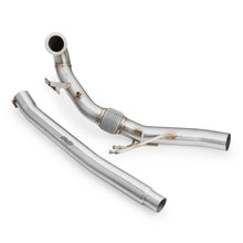 Load image into Gallery viewer, Downpipe sportivo Volkswagen Passat B8 2.0 TSI in acciaio inox 76mm
