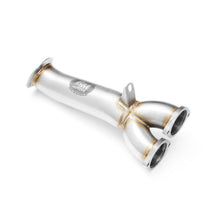 Load image into Gallery viewer, Downpipe sportivo BMW Serie 1M E82,E88 135i N55 in acciaio inox 76mm