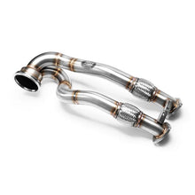 Carica l'immagine nel visualizzatore di Gallery, Downpipe sportivo Audi RS3 8V 2.5 TFSI in acciaio inox 63,5mm
