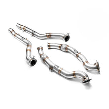 Load image into Gallery viewer, Downpipe sportivo Audi S6, S7, RS6, RS7 4.0 TFSI in acciaio inox 76mm