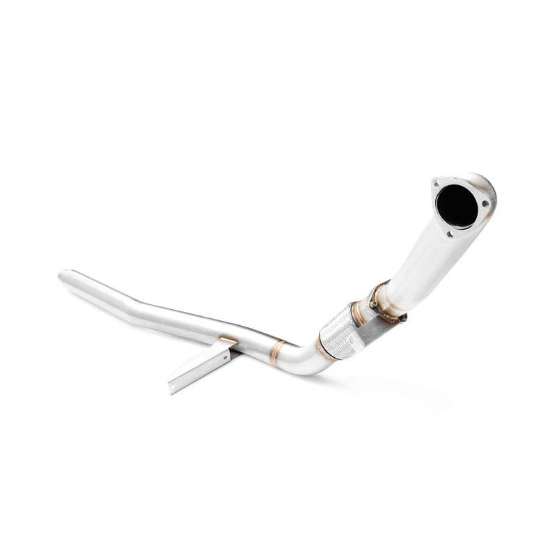 Downpipe sportivo Audi A6 C6 2.7, 3.0 TDI in acciaio inox 76mm