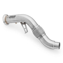 Load image into Gallery viewer, Downpipe sportivo BMW Serie 5 E60, E61 525d, 530d, 530xd M57N2 in acciaio inox 76mm