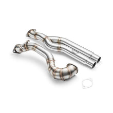 Carica l'immagine nel visualizzatore di Gallery, Downpipe sportivo Audi TTRS 8S 2.5 TFSI in acciaio inox 76mm