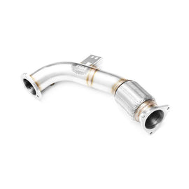 Downpipe sportivo Volvo C30, S60 XC60/70 Mk1 2.4D D5 in acciaio inox 76mm