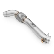 Load image into Gallery viewer, Downpipe sportivo BMW Serie 3 E46 330d, 330dx M57, M57N in acciaio inox 63,5mm