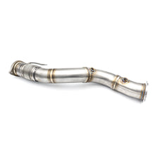 Load image into Gallery viewer, Downpipe sportivo BMW X4 F98 X4M S58 in acciaio inox 76mm