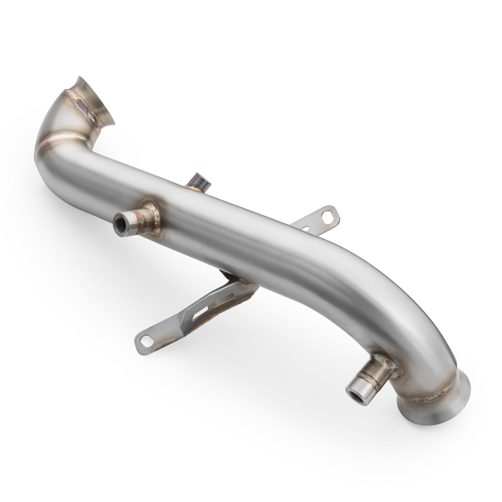 Downpipe sportivo Peugeot 308 1.6 HDI 2007-2011 in acciaio inox 63,5mm