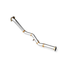 Carica l'immagine nel visualizzatore di Gallery, Downpipe sportivo Subaru Impreza WRX Mk3 N15 2.5T in acciaio inox 76mm