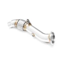 Load image into Gallery viewer, Downpipe sportivo BMW Serie 1 F20, F21 125i N20 in acciaio inox 76mm