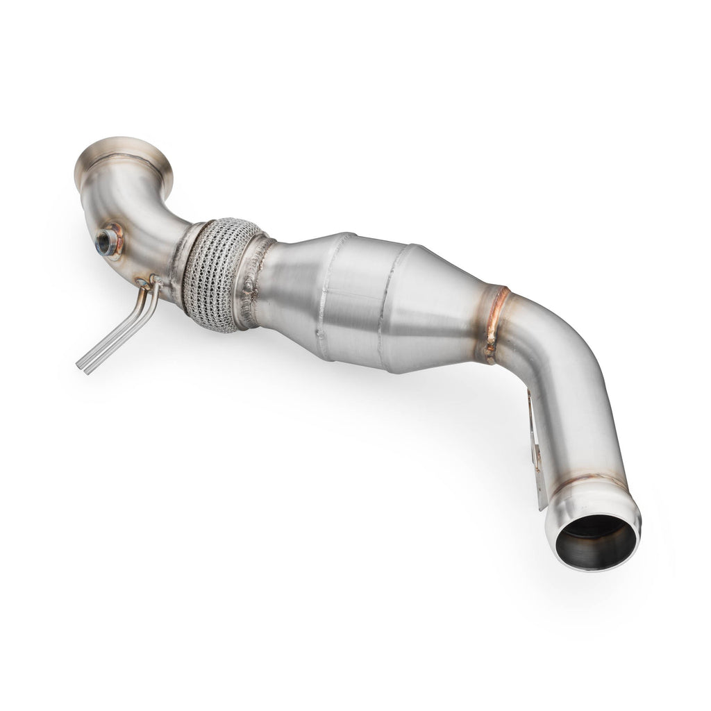 Downpipe sportivo Mercedes-Benz Classe C W204 S204 220CDI EURO 4 in acciaio inox 63,5mm