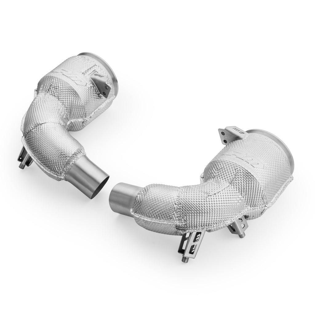 Downpipe con catalizzatore sportivo Porsche 911 Carrera 992 GTS in acciaio inox