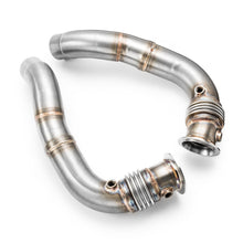 Load image into Gallery viewer, Downpipe sportivo BMW Serie 5 GT F07, F10, F11, 550i, 550ix, M5 N63N, S63N, N63R Ø 76mm