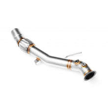 Load image into Gallery viewer, Downpipe sportivo BMW Serie 5 E60, E61 535d M57N in acciaio inox 63,5mm