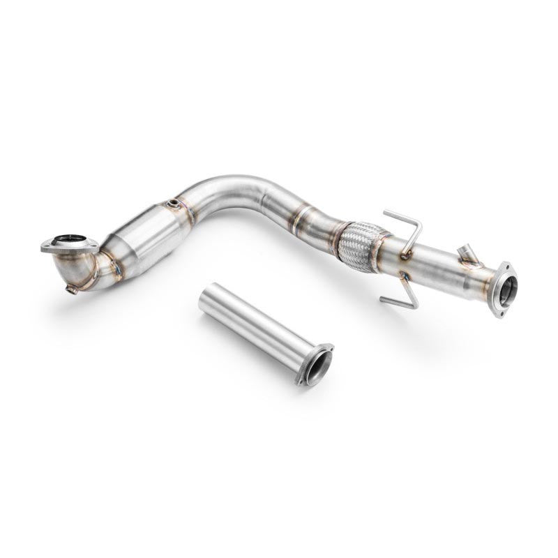 Downpipe sportivo Saab 9-3 Mk2 2.0 T B207 in acciaio inox 76mm
