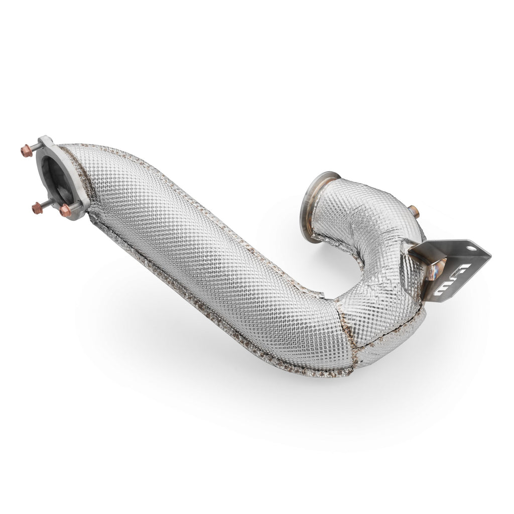 Downpipe sportivo Audi Q5 3.0 TDI in acciaio inox 76mm