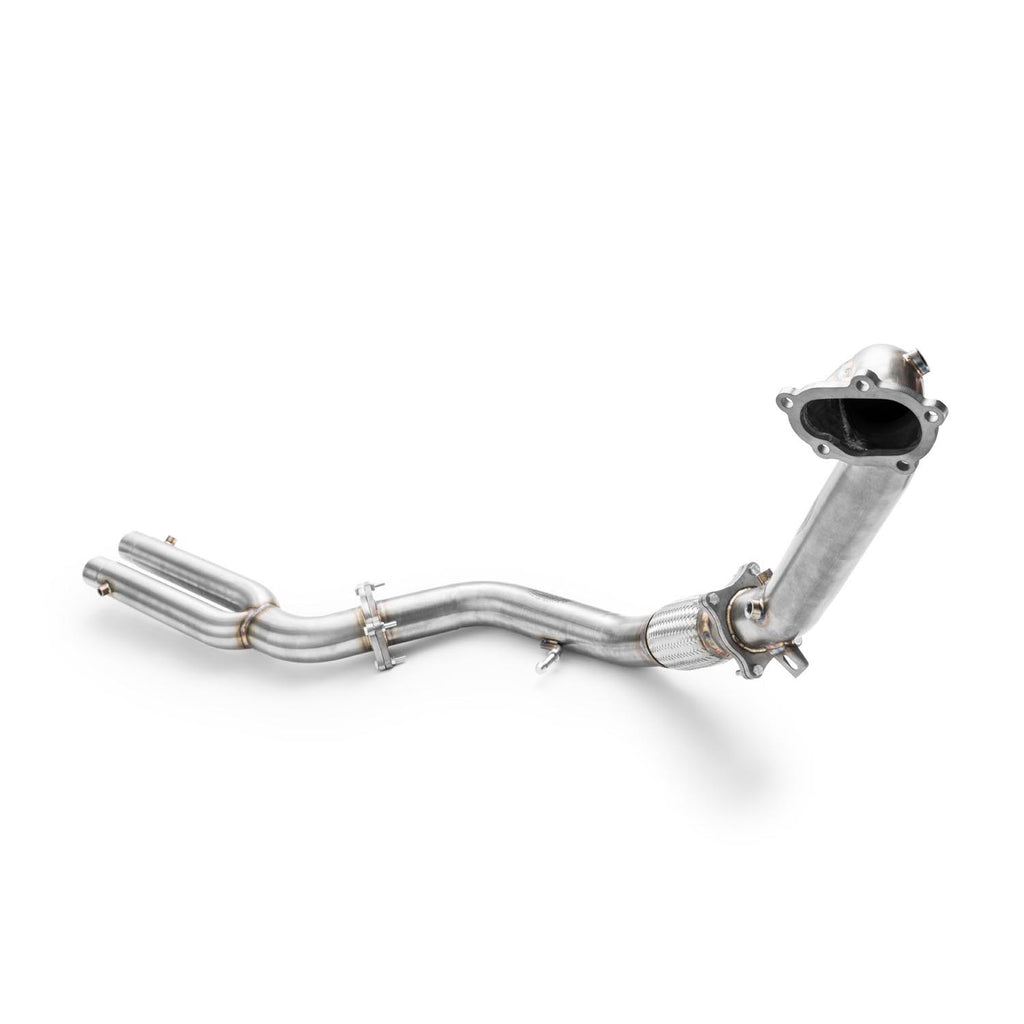 Kit downpipe sportivo Audi SQ5 8R 3.0 TDI in acciaio inox 76mm