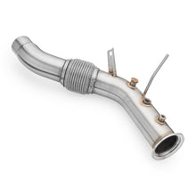 Load image into Gallery viewer, Downpipe sportivo BMW Serie 3 E90, E91, E92, E93 325d, 330d/xd N57 in acciaio inox 76mm