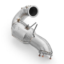 Carica l'immagine nel visualizzatore di Gallery, Downpipe sportivo Audi Q5 3.0 TDI in acciaio inox 76mm