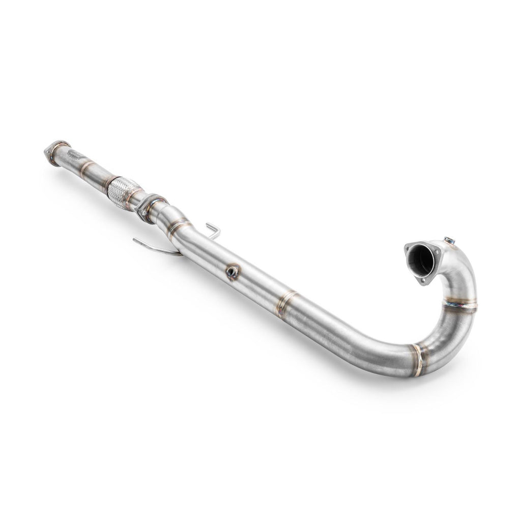 Downpipe sportivo Saab 9-3 9-5 Mk1, Mk2 2.0T, 2.3T B205, B235 in acciaio inox 76mm