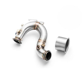 Downpipe sportivo Skoda Octavia Mk3 1.6, 2.0 TDI in acciaio inox 63,5mm