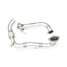 Load image into Gallery viewer, Downpipe sportivo Volkswagen Scirocco Mk3 1.4 TSI in acciaio inox 63,5mm