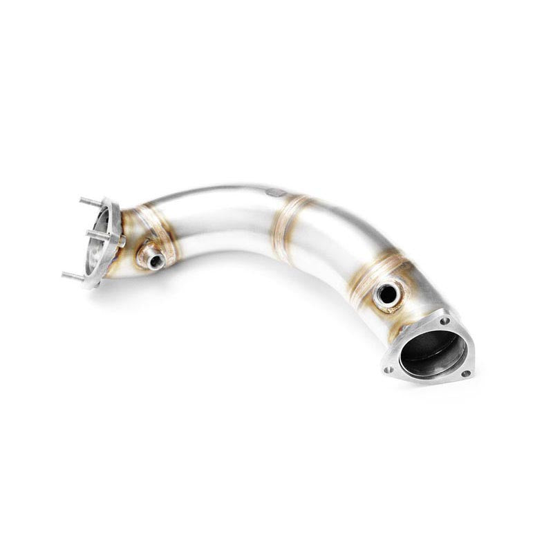 Downpipe sportivo Audi A4 B7 2.7, 3.0 TDI in acciaio inox 76mm