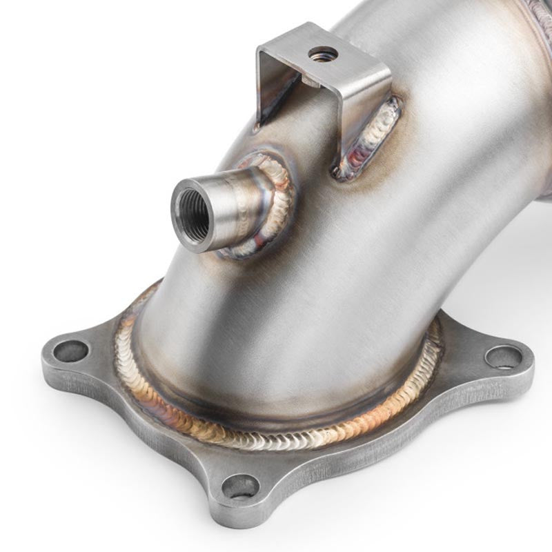 Downpipe sportivo Honda Civic Type R X 2.0T in acciaio inox 76mm