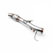 Load image into Gallery viewer, Downpipe sportivo BMW Serie 3 E90, E91 318d, 320d M47N2 in acciaio inox 63,5mm