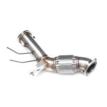 Load image into Gallery viewer, Downpipe sportivo BMW Serie 7 F01, F02 750dx N57X in acciaio inox 88,9mm