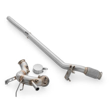 Carica l'immagine nel visualizzatore di Gallery, Downpipe con GPF delete Volkswagen Golf R in acciaio inox 76mm