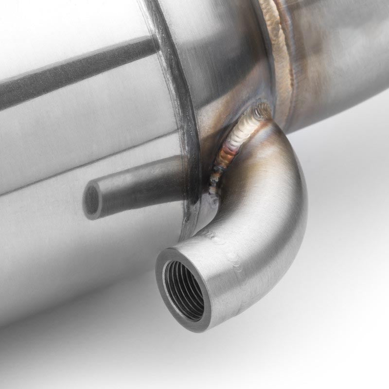 Downpipe sportivo Honda Civic Type R X 2.0T in acciaio inox 76mm