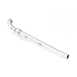Downpipe sportivo Audi A3 8L 1.9 TDI in acciaio inox 63,5mm