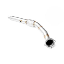 Carica l'immagine nel visualizzatore di Gallery, Downpipe sportivo Seat Leon Cupra Mk1 1.8 T in acciaio inox 76mm