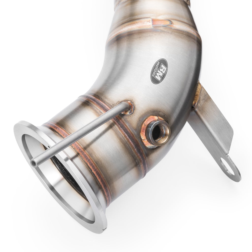 Downpipe con catalizzatore sportivo Toyota GR Yaris in acciaio inox 76mm