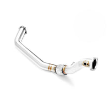 Load image into Gallery viewer, Downpipe sportivo BMW Serie 3 E46 318d, 320d M47, M47N in acciaio inox 63,5mm