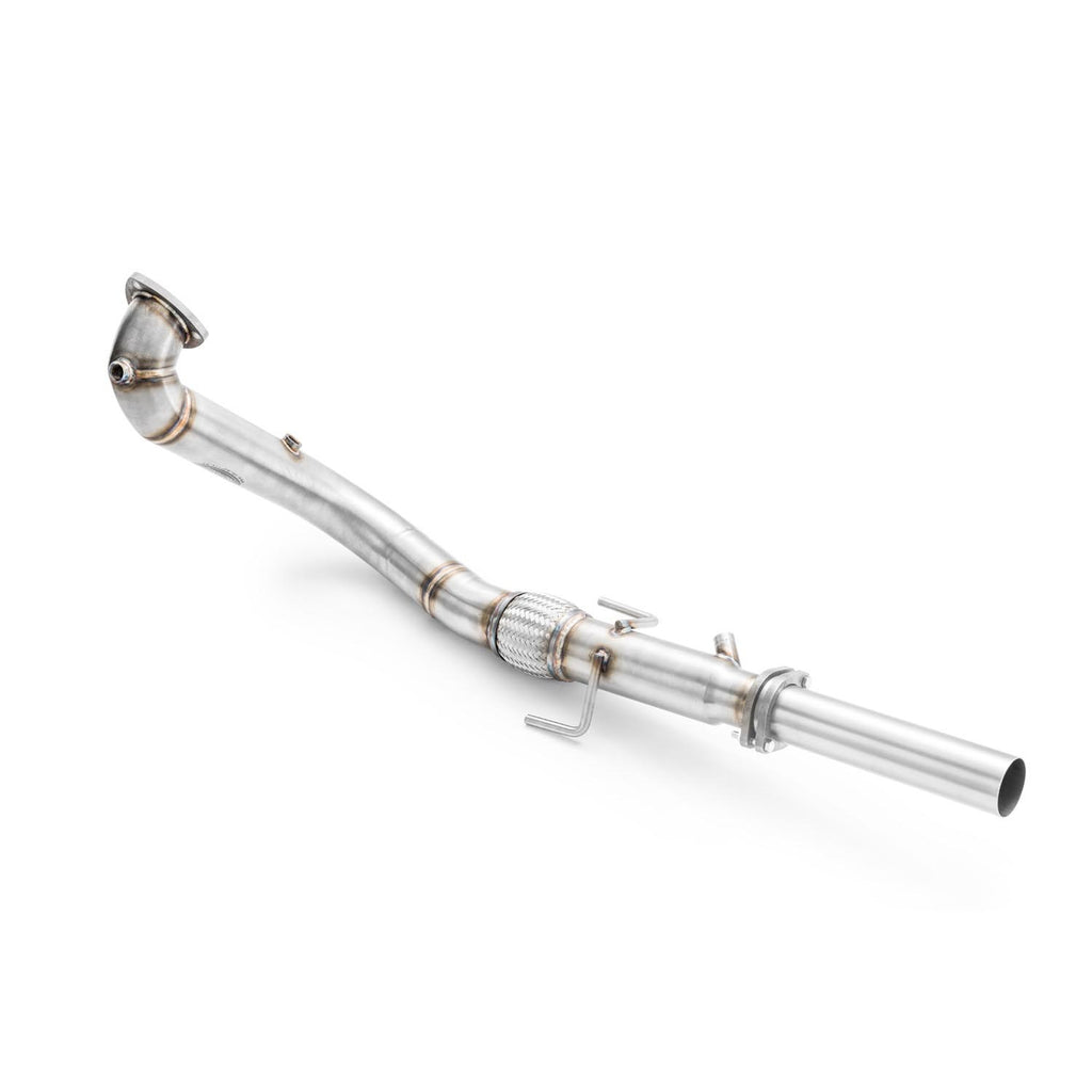 Downpipe sportivo Saab 9-3 Mk2 2.0 T B207 in acciaio inox 76mm