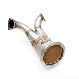 Downpipe con catalizzatore sportivo Audi S4 B9, S5 8W6 in acciaio inox