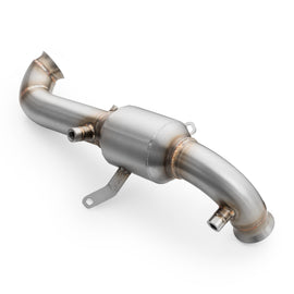 Downpipe con catalizzatore sportivo Peugeot 308 1.6 HDI (2007-2011) in acciaio inox