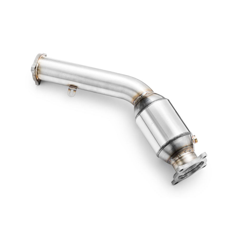 Downpipe sportivo Audi Q5 2.0 TFSI in acciaio inox 63,5mm