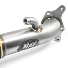 Carica l'immagine nel visualizzatore di Gallery, Downpipe sportivo Honda Civic Type R X 2.0T in acciaio inox 76mm