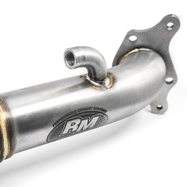 Downpipe sportivo Honda Civic Type R X 2.0T in acciaio inox 76mm