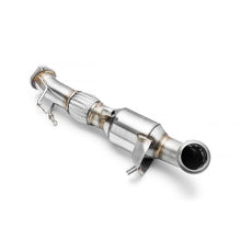 Load image into Gallery viewer, Downpipe sportivo Ford Focus ST Mk3 2.0T in acciaio inox 76mm