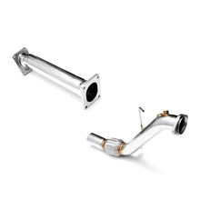 Load image into Gallery viewer, Downpipe sportivo BMW Serie 5 E60, E61 525d, 530d M57N in acciaio inox 63,5mm