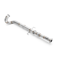 Carica l'immagine nel visualizzatore di Gallery, Downpipe sportivo Saab 9-3 9-5 Mk1, Mk2 2.0T, 2.3T B205, B235 in acciaio inox 76mm