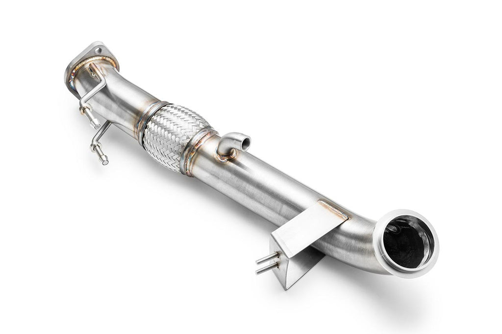 Downpipe sportivo Ford Focus ST Mk3 2.0T in acciaio inox 76mm