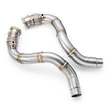 Carica l'immagine nel visualizzatore di Gallery, Downpipe sportivo BMW Serie 7 F01, F02 LCI 750i, 750ix, 750Li, 750Lix N63B Ø 76mm