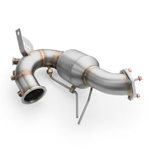 Carica l'immagine nel visualizzatore di Gallery, Downpipe sportivo Audi Q5 3.0 TDI in acciaio inox 76mm