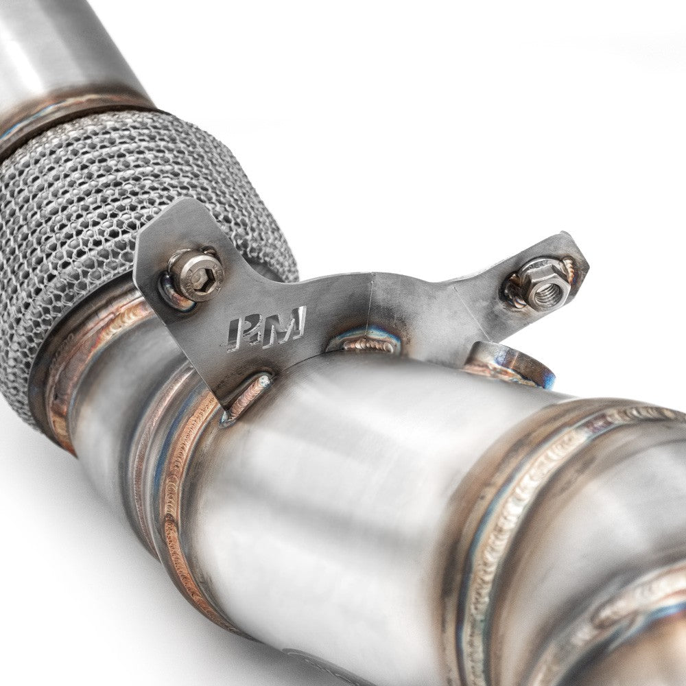 Downpipe sportivo BMW G02 X4 20iX, X4 30iX in acciaio inox