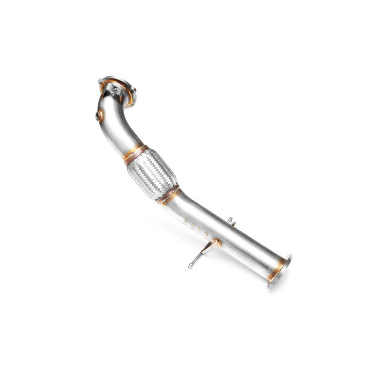 Downpipe sportivo Ford Focus RS Mk2 2.5T in acciaio inox 76mm