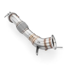 Carica l'immagine nel visualizzatore di Gallery, Downpipe sportivo Toyota Yaris GR 1.6 in acciaio inox 76mm